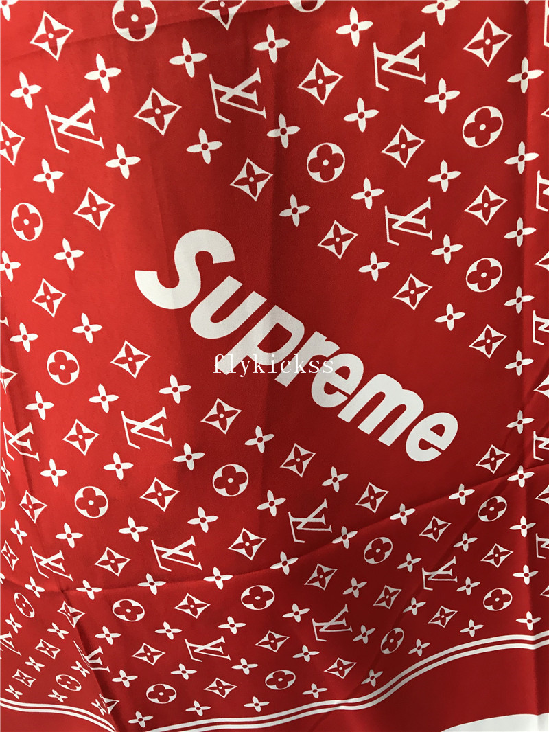 LVS Supreme Red Scarf